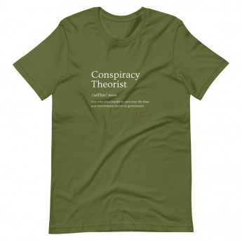 T-shirt Unisex Conspiracy Theorist